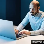 데이터 복구 및 삭제 보안 이슈 - **Prompt 1: The Illusion of Deletion**
    "A person, fully clothed in smart casual attire, sits at ...